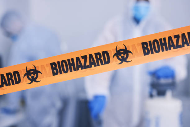 Professional Drug Lab Cleanup technician working in Franklin, OH